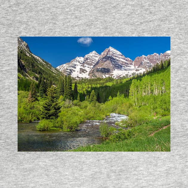 Summer at Maroon Bells by algill